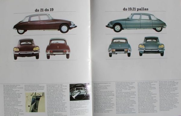Citroen Modelprogram 1968 Carbrochure (4938)
